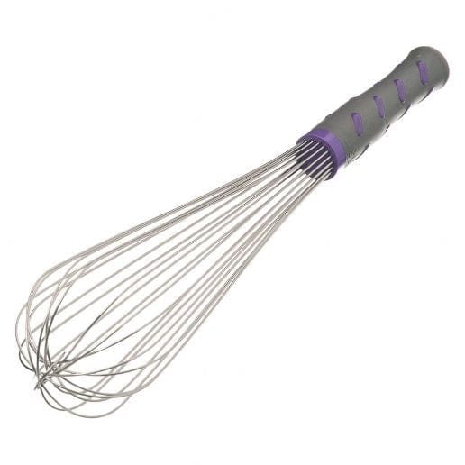 Vollrath Smallwares Each Vollrath 47005 16" Piano Whip – Purple Nylon Handle, Stainless Steel | Denson CFE