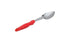 Vollrath Smallwares Each Vollrath 6414240 Ergo Grip Heavy Duty Spoon – Perforated, 13-13/16", Stainless Steel with Red Nylon Handle | Denson CFE