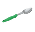 Vollrath Smallwares Each Vollrath 6414270 Ergo Grip Heavy Duty Perforated Spoon – 13-13/16” Stainless Steel, Green Handle | Denson CFE
