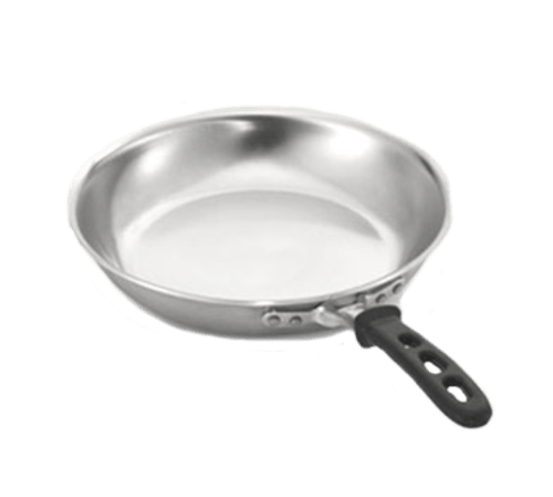 Vollrath Smallwares Each Vollrath 69807 Stainless Steel Tribute 7" Three Ply Fry Pan with TriVent Silicone Handle | Denson CFE