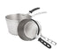 Vollrath Smallwares Each Vollrath 78331 Stainless Steel Heavy Duty 3 Qt. Tapered Sauce Pan with Plated Handle | Denson CFE