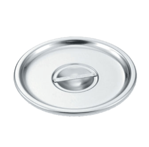Vollrath Smallwares Each Vollrath 79120 Stainless Steel 8" Solid Lid for 6 Qt. Bain Marie