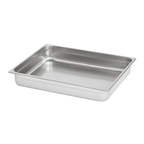 Vollrath Storage & Transport Each Vollrath V211001 GN 2/1 Double Wide Steam Pan, Stainless | Denson CFE