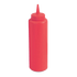 Vollrath Tabletop & Serving Vollrath 52064 12 Ounce Slim Profile Red Squeeze Bottle | Denson CFE