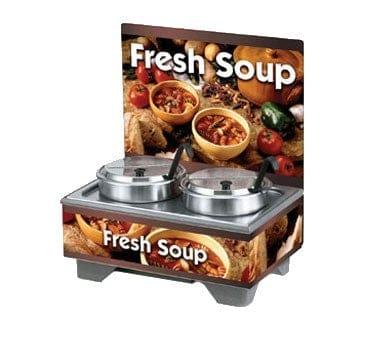 Vollrath Unclassified Each Vollrath 720202103 Cayenne Full Size Rethermalizing Soup Merchandiser | Denson CFE