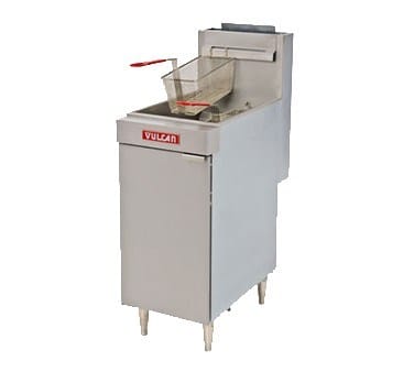 Vulcan Canada Commercial Fryers Each Vulcan LG400 – 50 Lb Floor Tube Fired Propane Gas Fryer | Denson CFE