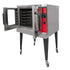 Vulcan Canada Commercial Ovens Each Convection Oven, gas, double-deck, standard depth, solid state controls, electronic spark ignition, 5-hour timer with digital display enhancement, 150? to 500?F temperature range, (5) oven racks per deck, independently operated removable doors with window