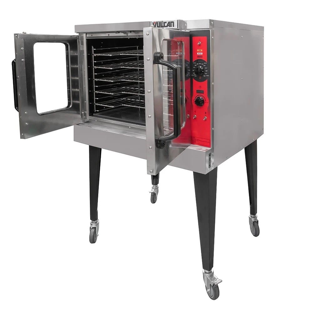 Vulcan Canada Commercial Ovens Each Vulcan VC55GD Double Deck Gas Convection Oven – 100,000 BTU | Denson CFE