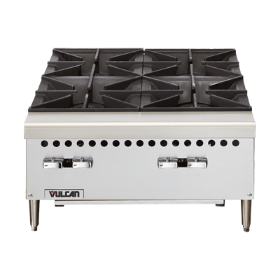 Vulcan Canada Commercial Restaurant Ranges Each Vulcan VCRH36 36" 6 Burner Countertop Range / Hot Plate - 150,000 BTU