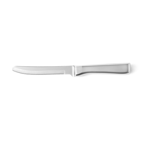 Walco Canada Flatware Dozen Walco 880526 4-15/16" Son of Ultimate Round Tip Stainless Steel Steak Knife with Frost-Finished Hollow-Handle