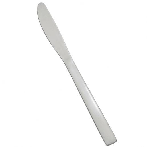 Winco 0012-08 8 Inch Windsor Dinner Knife Heavy Weight Stainless Steel | Denson CFE
