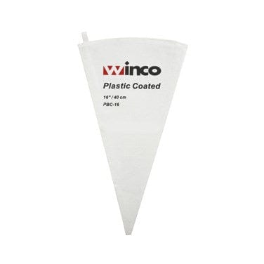 Winco Bakeware Each Winco PBC-16 16" Plastic Lined Canvas Pastry Bag