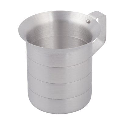 Winco Bar Supplies Each Winco AM-1 Aluminum 1 Quart Measuring Cup | Denson CFE