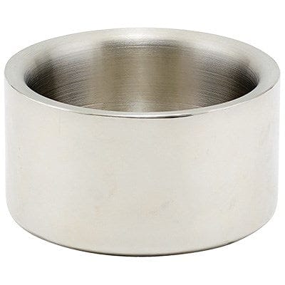 Winco Bar Supplies Each Winco DWCC-5 Double Walled Smooth Finish Stainless Steel Wine Coaster | Denson CFE