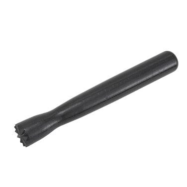 Winco Bar Supplies Each Winco PBM-8T Triangular Head Bar Muddler 8 Inch Polycarbonate Black | Denson CFE
