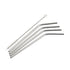 Winco Bar Supplies Set Winco SSTW-8C Stainless Steel Drinking Straw Set with Cleaning Brush 5-Piece | Denson CFE