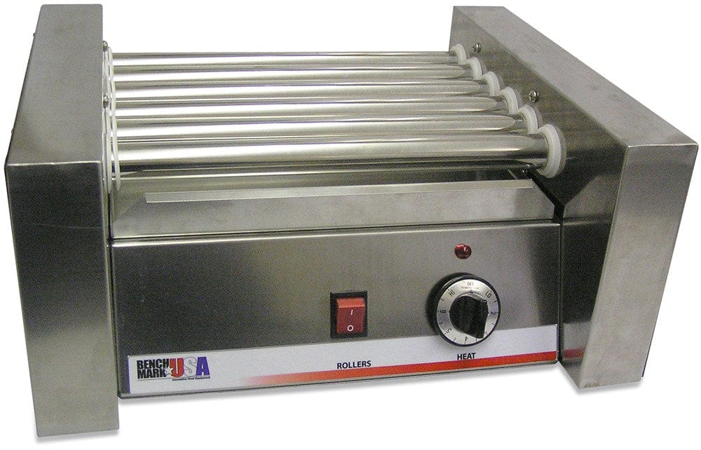 Winco BenchMarkUSA Set Winco Benchmark 62010 Hot Dog Roller Grill Holds Ten Hot Dogs 120v | Denson CFE
