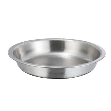 Winco Chafers & Buffetware Each Winco 203-FP Round Stainless Steel Food Pan 4 Quart | Denson CFE
