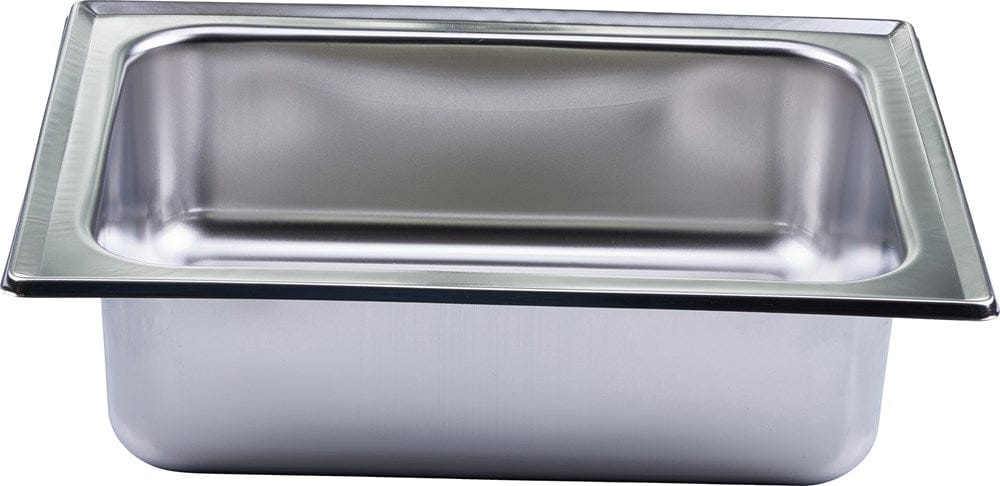 Winco Chafers & Buffetware Each Winco 508-WP Stainless Steel Water Pan for 4 Quart Square Chafer | Denson CFE