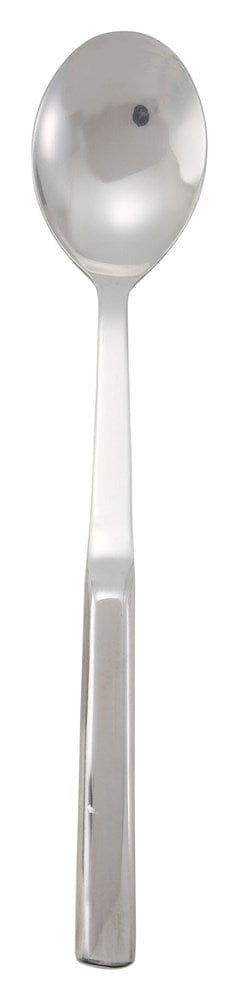 Winco Chafers & Buffetware Each Winco BW-SS1 11-3/4" Solid Serving Spoon with Hollow Handle, Stainless Steel | Denson CFE