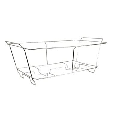 Winco Chafers & Buffetware Each Winco C-2F Full-Size Wire Stand for Steam and Foil Pans with Two Chafing Fuel Holders | Denson CFE