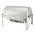 Winco Chafers & Buffetware Set Winco 601 Madison Eight Quart Full Size Roll Top Chafer | Denson CFE