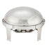 Winco Chafers & Buffetware Set Winco 603 Madison 8 Quart Oval Roll Top Chafer Stainless Steel Heavyweight | Denson CFE