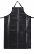 Winco Clothing & Textiles Each / Black Winco BA-HN Black Heavy Vinyl Apron with Pocket 41 1/4 Inch Length 26 1/2 Inch Width | Denson CFE