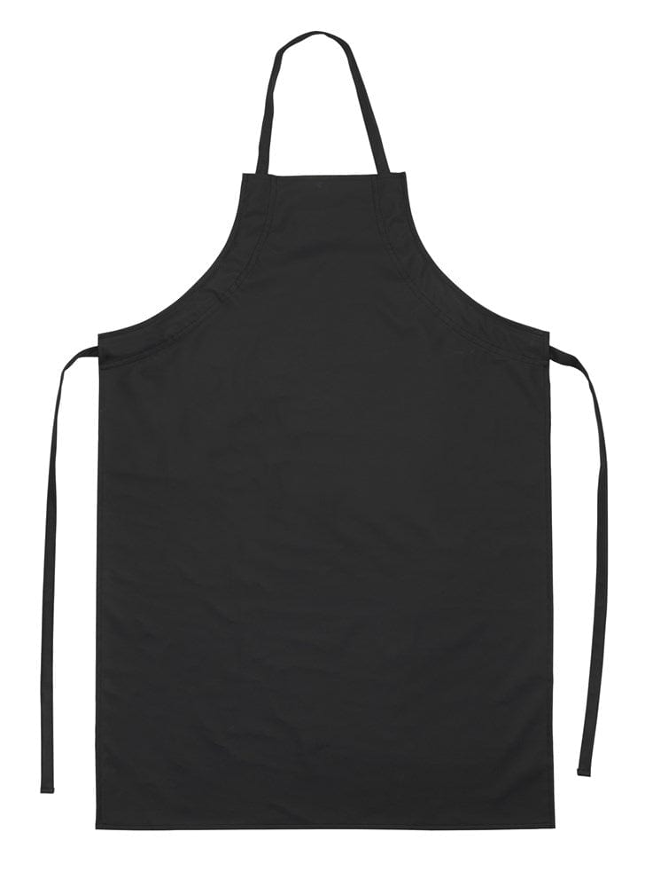 Winco Clothing & Textiles Each / Black Winco BAW-2540BK Dishwashing Apron, 25.5"??x 40"??, Lightweight, Black