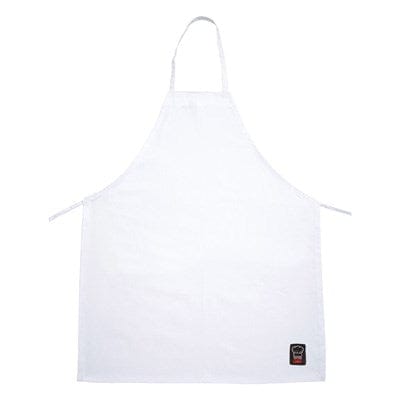 Winco Clothing & Textiles Each Winco BA-3226WH SignatureChef Full Length Bib Apron White | Denson CFE
