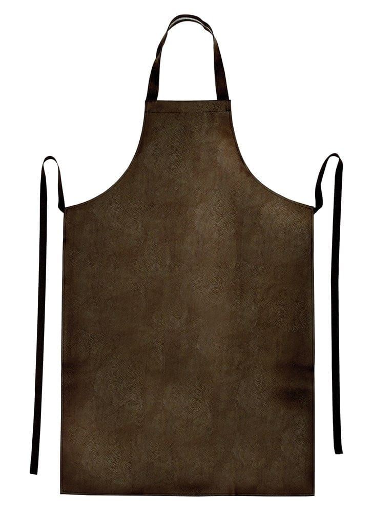 Winco Clothing & Textiles Each Winco BAW-2740BN Heavyweight Vinyl Dishwashing Apron 40 Inch x 27.5 Inch Brown | Denson CFE