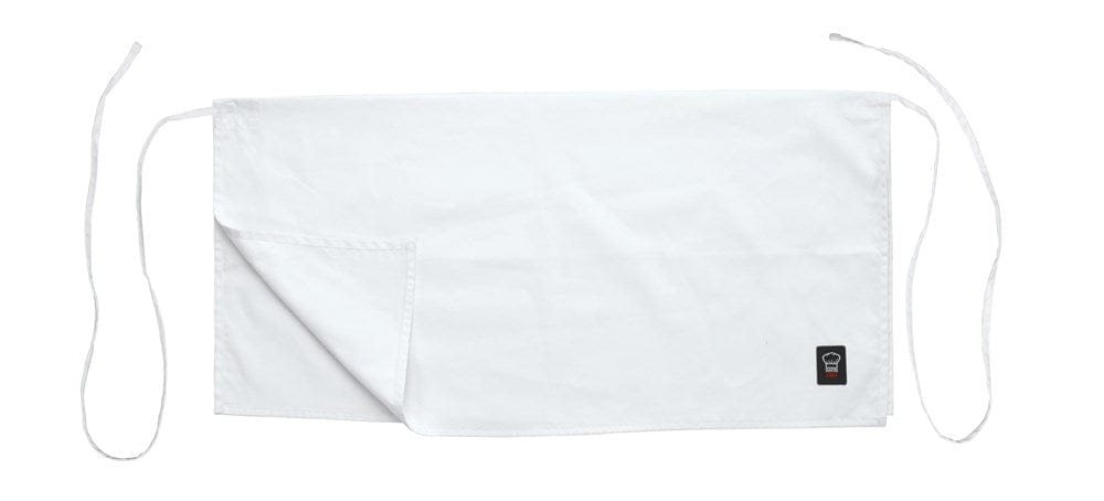 Winco Clothing & Textiles Each Winco WA4-3417W SignatureChef Four-Way Apron 34 Inch by 17 Inch White | Denson CFE