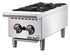 Winco Commercial Restaurant Ranges Set Winco NGHP-2 Spectrum Two Burner Stainless Steel Countertop Gas Hot Plate - 50,000 BTU
