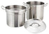 Winco Cooking Equipment Set Winco SSDB-8S 8 Quart Stainless Steel Steamer and Pasta Cooker | Denson CFE