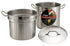 Winco Cooking Equipment Set Winco SSDB-8S 8 Quart Stainless Steel Steamer and Pasta Cooker | Denson CFE