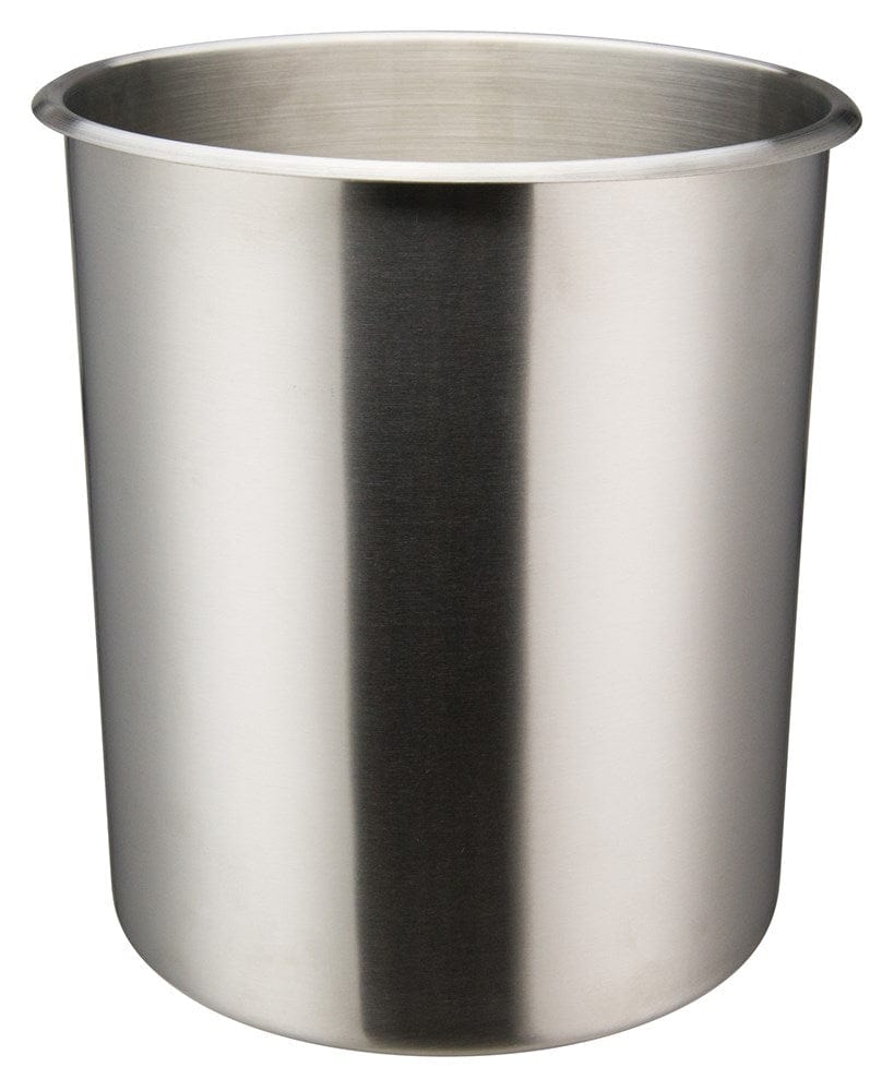 Winco Cookware Each Winco BAM-12 12 qt. Mirror Finish Stainless Steel Bain Marie Pot