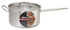 Winco Cookware Set Winco SSSP-10 10 Qt. Induction-Ready Premium Stainless Steel Sauce Pan with Cover
