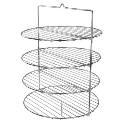 Winco Countertop Equipment Each Winco EDM-P58 14 Inch Circle Rack for Display Merchandiser Wire Chrome-Plated Finish | Denson CFE