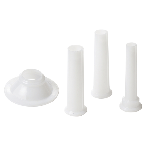 Winco Countertop Equipment Each Winco MG-10SSK Sausage Stuffing Kit for MG-10 Includes 1 Flange and 3 Tubes | Denson CFE