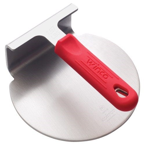 Winco Countertop Equipment Each Winco SWS-6 – 16" Smash Burger Press with Red Handle | Denson CFE
