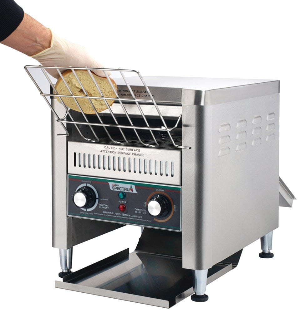 Winco Countertop Equipment Set Winco ECT-300 Spectrum Conveyor Toaster Horizontal 14-5/8"L X 16-9/16"W X 18"H | Denson CFE