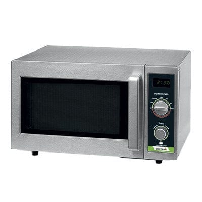 Winco Countertop Equipment Set Winco EMW-1000SD Spectrum Commercial Stainless Steel Dial Control Microwave