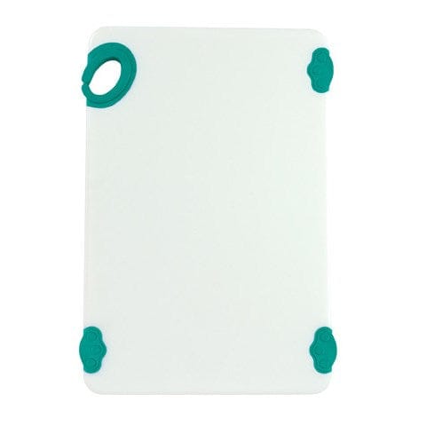 Winco Cutting Boards Each / Green Winco CBN-1218GR Statikboard Cutting Board with Hook 12 x 18 x 1/2 Green | Denson CFE