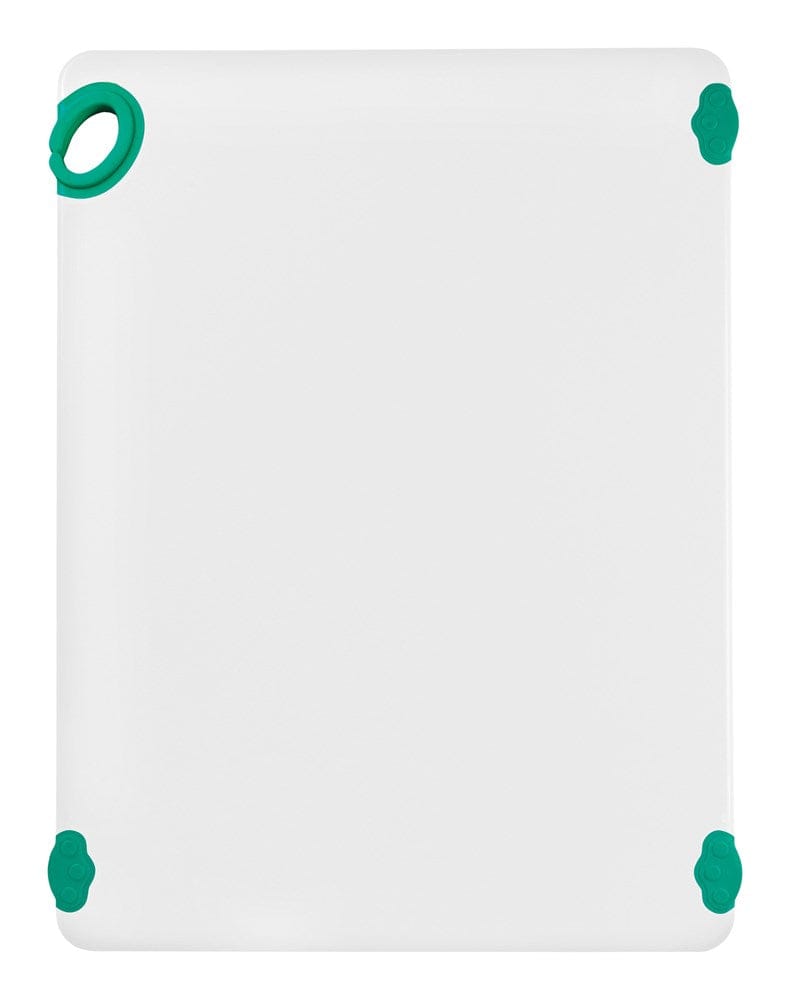 Winco Cutting Boards Each / Green Winco CBN-1824GR STATIKBOARD Green Cutting Board with Hook 18x24x1/2 inch | Denson CFE