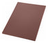 Winco Cutting Boards Each Winco CBBN-1218 Brown Polyethylene Plastic Cutting Board 12 x 18 x 0.5 Inch | Denson CFE