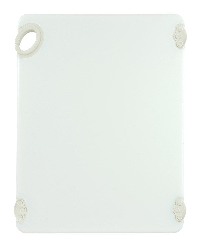 Winco Cutting Boards Each Winco CBN-1520WT Statikboard Cutting Board with Hook 15 Inch by 20 Inch White | Denson CFE