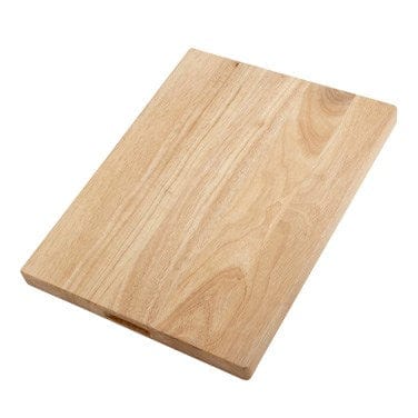 Winco Cutting Boards Each Winco WCB-1824 Premium Wood Cutting Board 18 x 24 Inches Thick Durable Design | Denson CFE