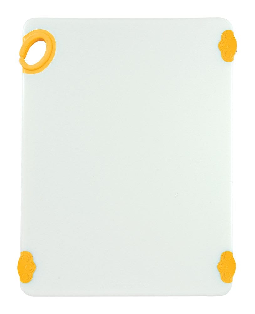 Winco Cutting Boards Each / Yellow Winco CBN-1520YL STATIKBOARD Cutting Board 15 Inch x 20 Inch with Hook Yellow | Denson CFE