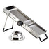 Winco Dice, Slice, Shred Set Winco MDL-18 Mandoline Slicer Set Stainless Steel with Built-in Blades and Handguard | Denson CFE