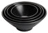 Winco Dinnerware Case / Melamine / Black Winco WDM014-303 Ardesia Togashi 8 Inch Diameter Black Melamine Bowl Break Resistant Dishwasher Safe 24 Pack | Denson CFE